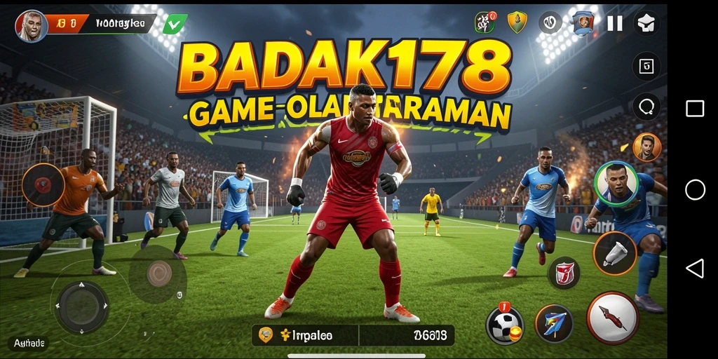 Tangkapan layar gameplay BADAK178 yang menunjukkan keseruan saat bermain olahraga.