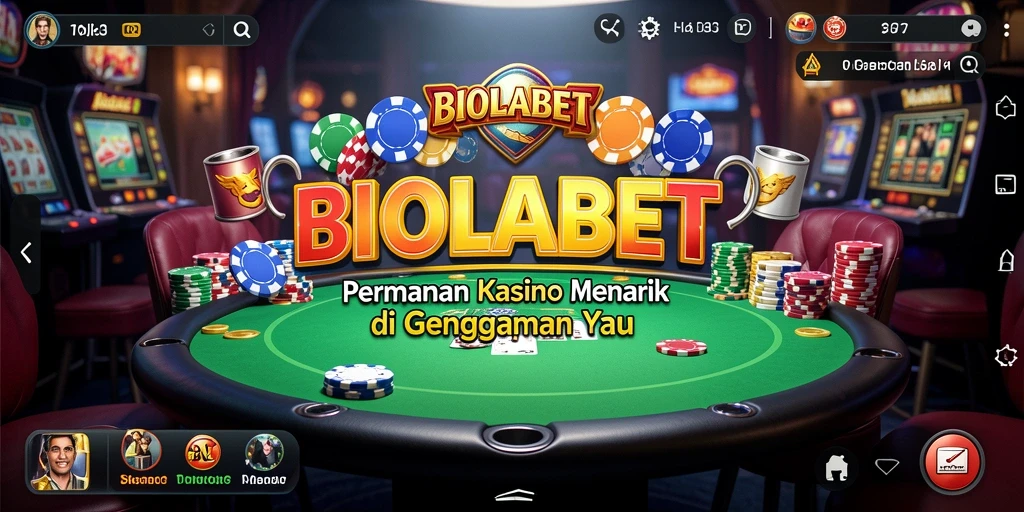 Tampilkan gameplay menarik dari permainan Kasino di BIOLABET.