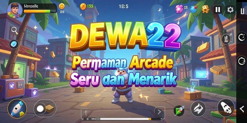 Tampilan gameplay seru dari DEWA22 dengan berbagai tantangan.
