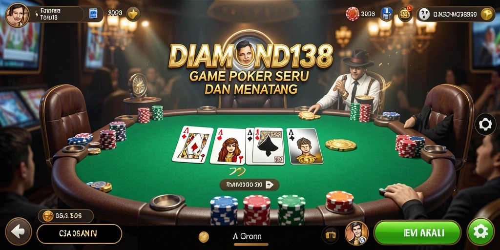 Tampilan gameplay seru dan menantang di DIAMOND138.