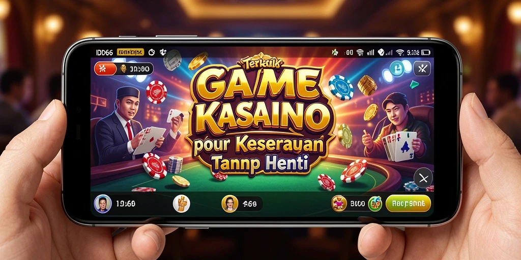 Screenshot utama ID66 menampilkan gameplay Kasino yang seru dan interaktif.
