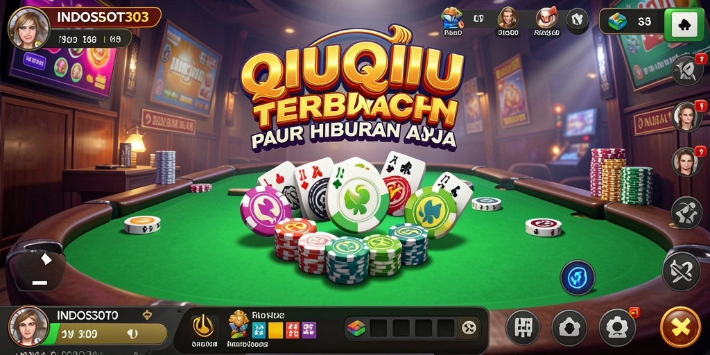 Tampilan menarik gameplay QiuQiu INDOSLOT303 yang seru.