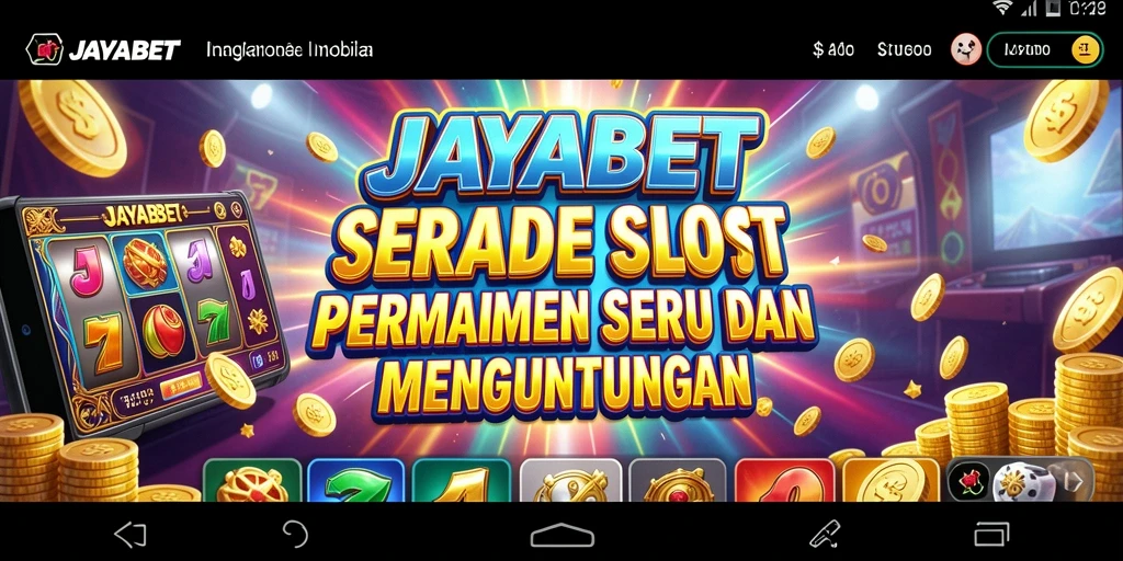 Tampilan screenshot JAYABET menunjukkan keseruan gameplay Slot.