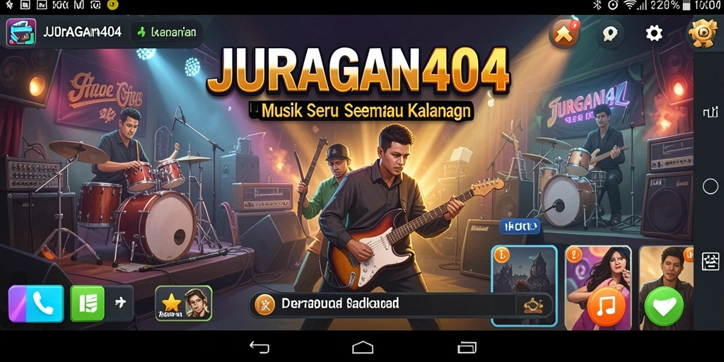 Tampilan gameplay JURAGAN404 yang menarik dan penuh warna.