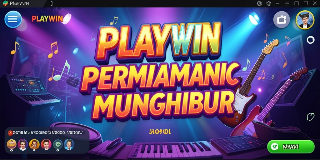 Tampilan gameplay <strong>PLAYWIN</strong> yang menarik dan penuh warna.